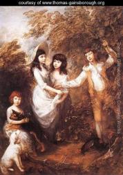 Gainsborough the marsham children 1787