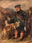 Sir edwin henry landseer self portrait with dogs