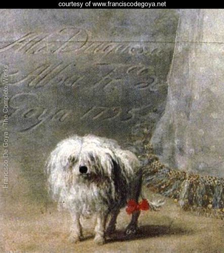 The duchess of alba detail  Goya 1746-1828